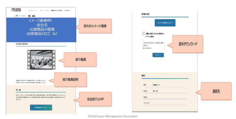 出展イメージ（基本ブース）